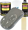 Restoration Shop - Dove Gray Acrylic Enamel Auto Paint - Complete Gallon Paint Kit - Professional Single Stage High Gloss Automotive, Car, Truck, Equipment Coating, 8:1 Mix Ratio, 2.8 VOC