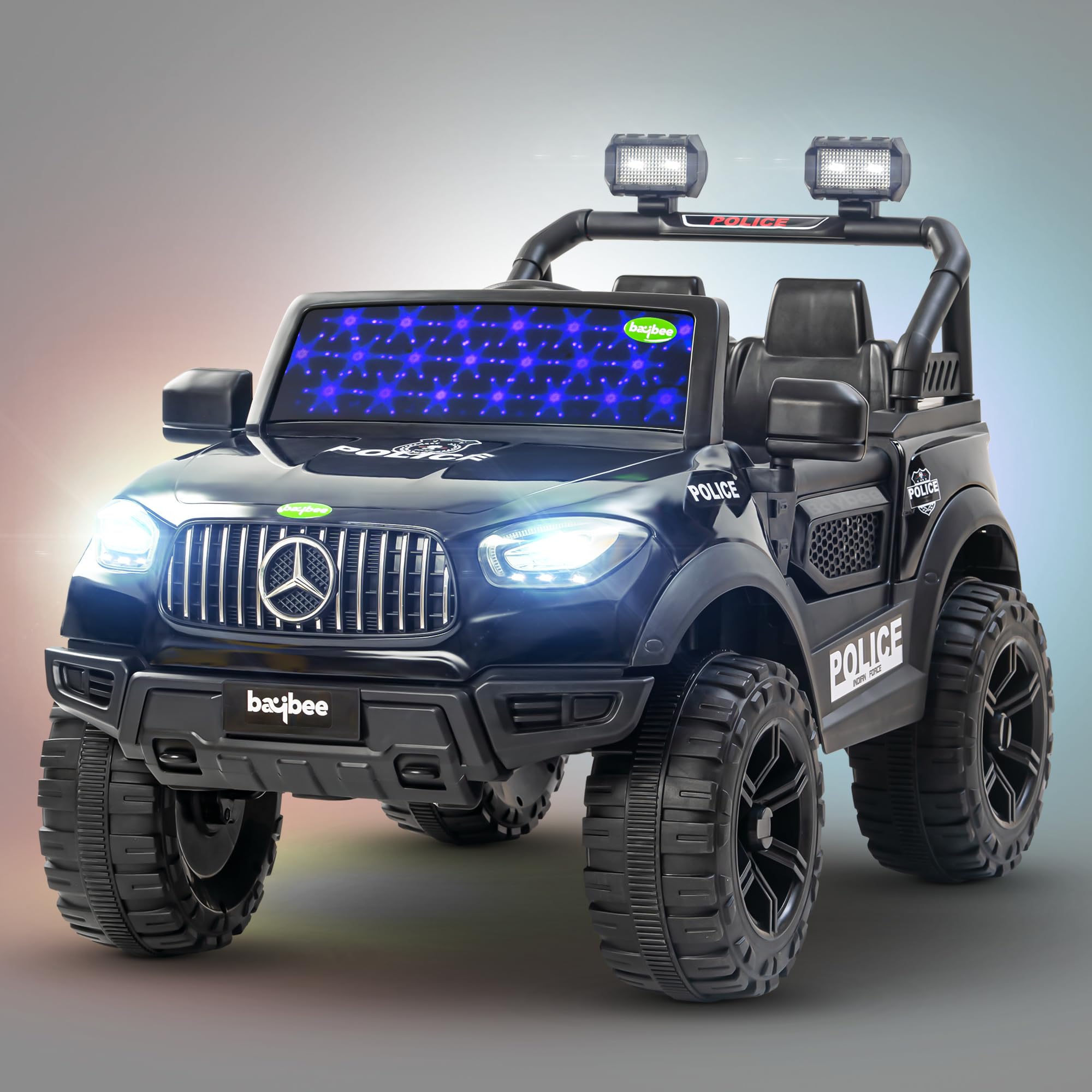 See full amazon price history chart for Baybee Police Edition Rechargeable Battery Operated Jeep for Kids, Ride on Toy Kids Car with Light & Music | Baby Big Battery Car | Electric Jeep Car for Kids to Drive 3 to 8 Years Boy Girl (Black) Baybee Police Edition Rechargeable Battery Operated Jeep for Kids, Ride on Toy Kids Car with Light & Music | Baby Big Battery Car | Electric Jeep Car for Kids to Drive 3 to 8 Years Boy Girl (Black) (B0CBM472LL) Amazon Price History, Amazon Price Tracker