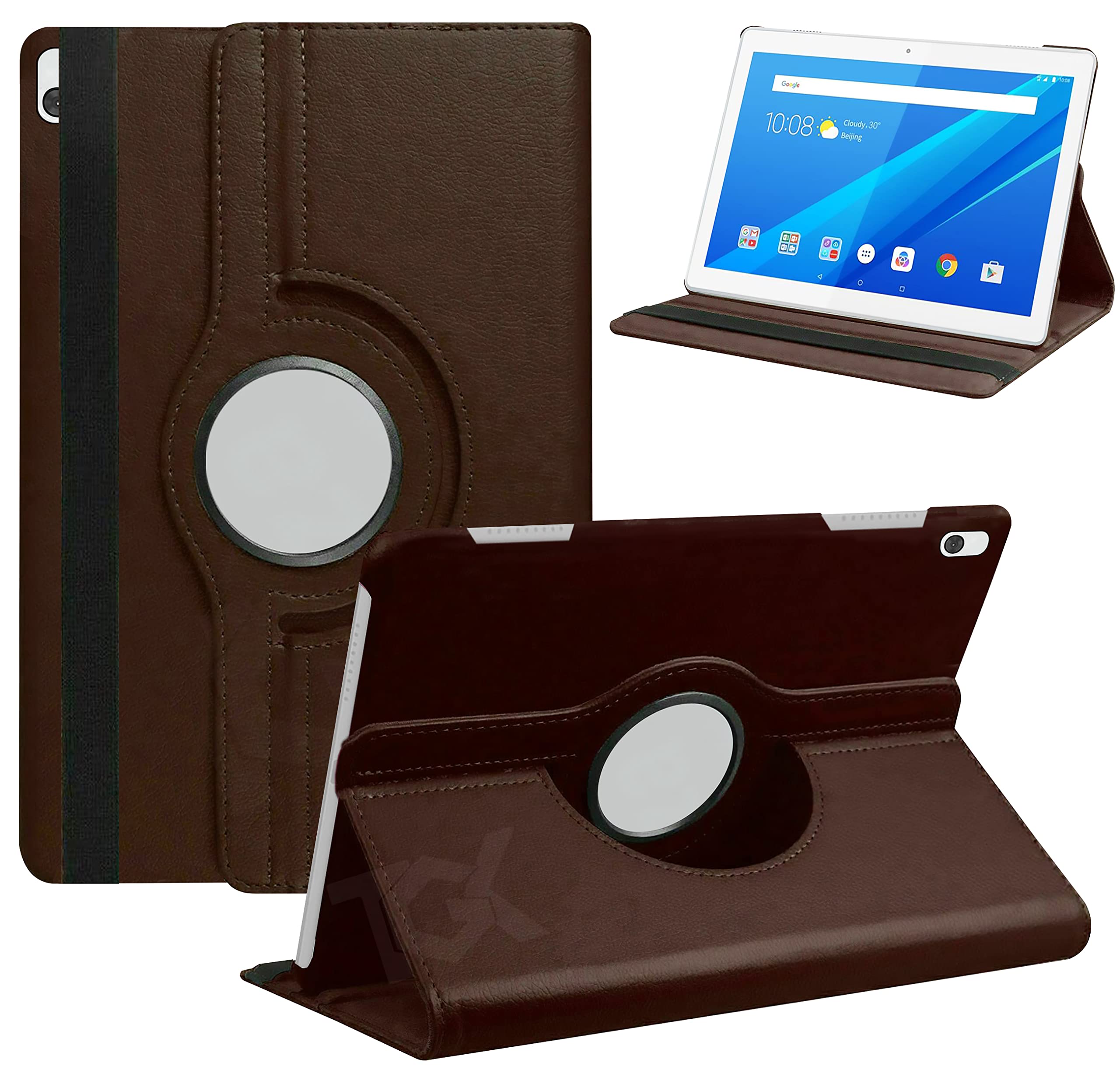 TGK Rotating Cover for Lenovo Tab M10 HD X505X Case TB-X505F TB-X505L TB-X505X TB-X605L TB-X605F (Brown) (B09BZK6RQL) Amazon Price History, Amazon Price Tracker