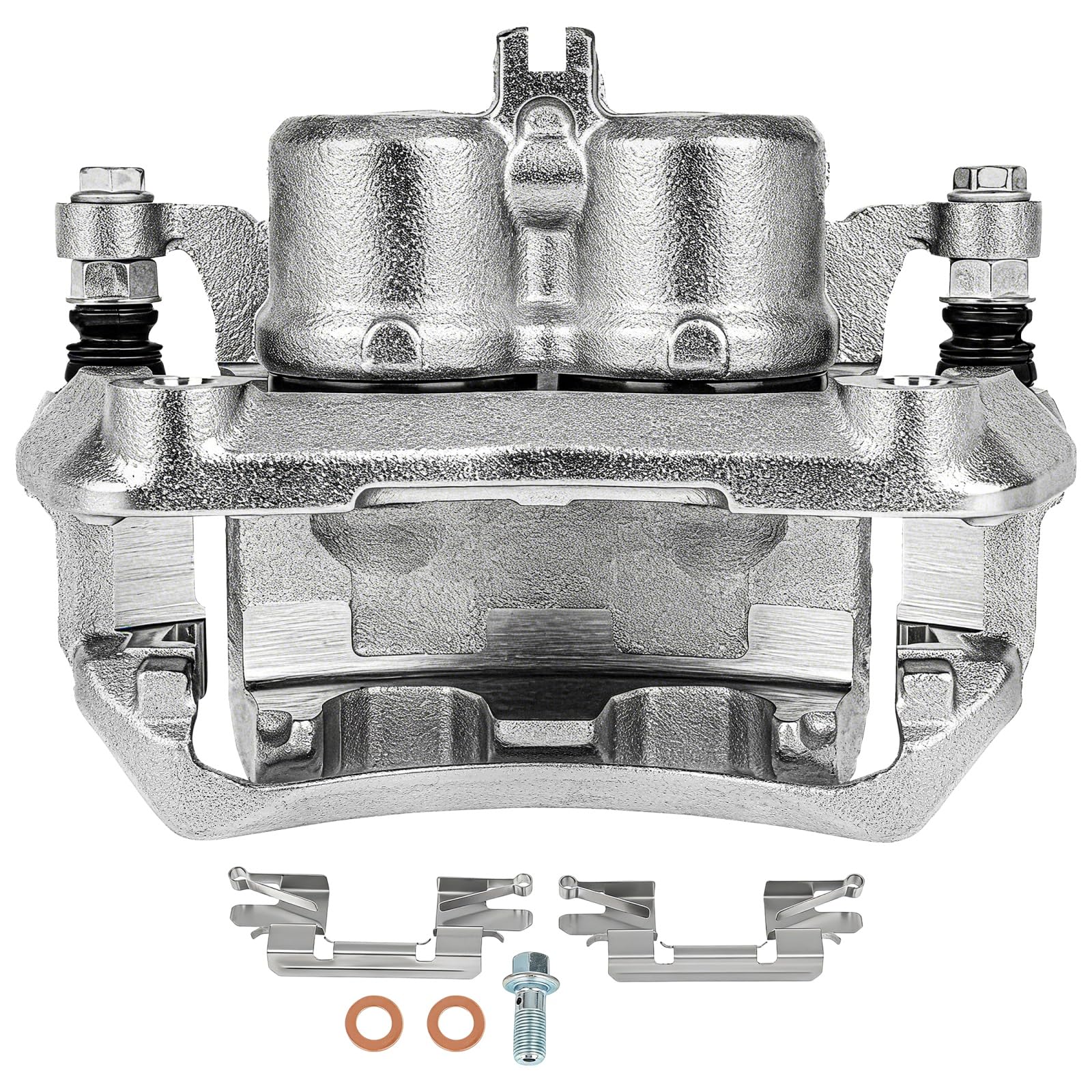 SCITOO 19B3123A Front Left Disc Brake Caliper Assembly w/Bracket For Nissan For Frontier 2005-2022,For Nissan For Pathfinder 2005-2012,For Nissan For Xterra 2005-2015,For Suzuki For Equator 2009-2012