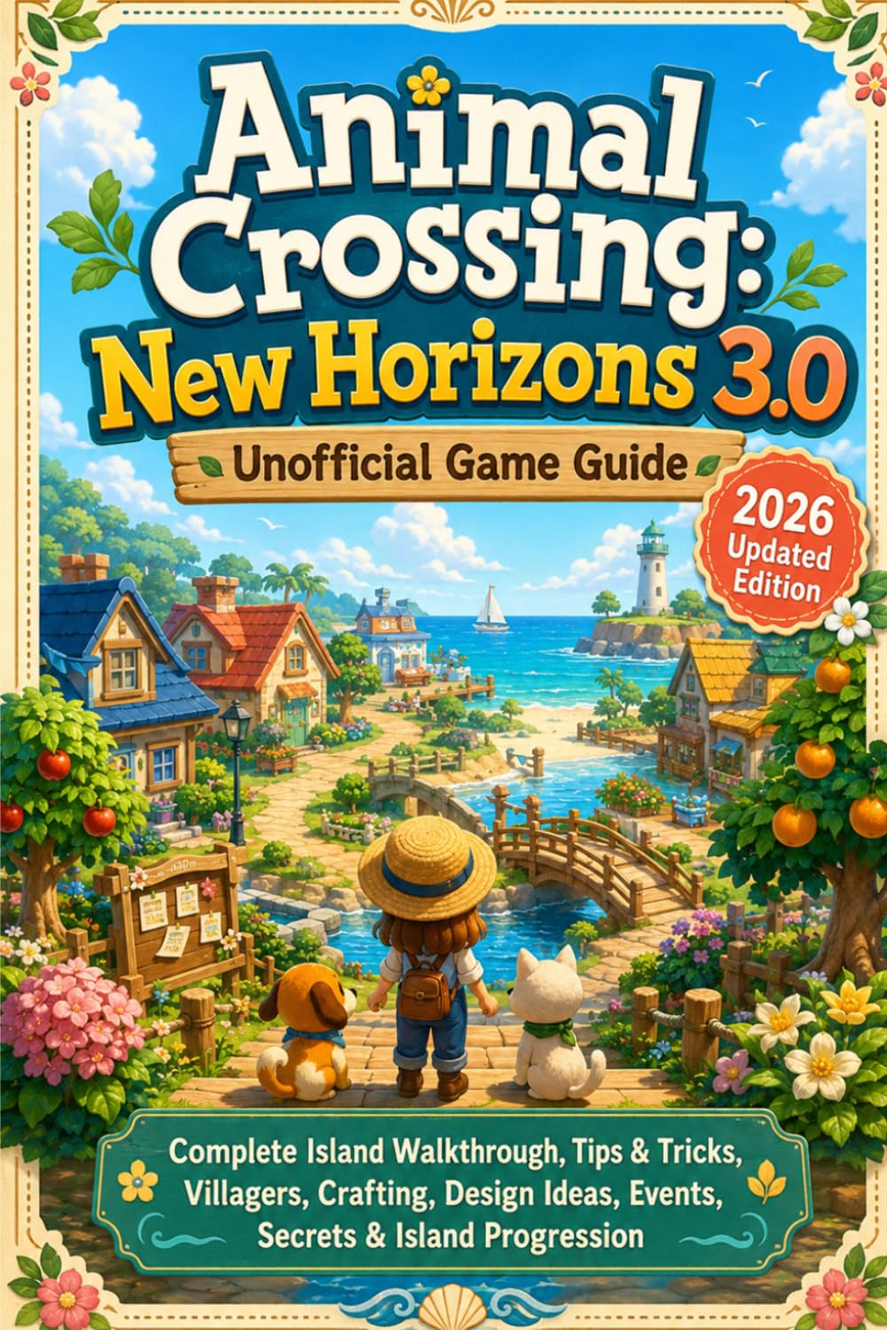 Animal Crossing: New Horizons 3.0 Unofficial Game Guide – 2026 Updated Edition Complete Island Walkthrough, Tips & Tricks, Villagers, Crafting, Design Ideas, Events, Secrets & Island Progression