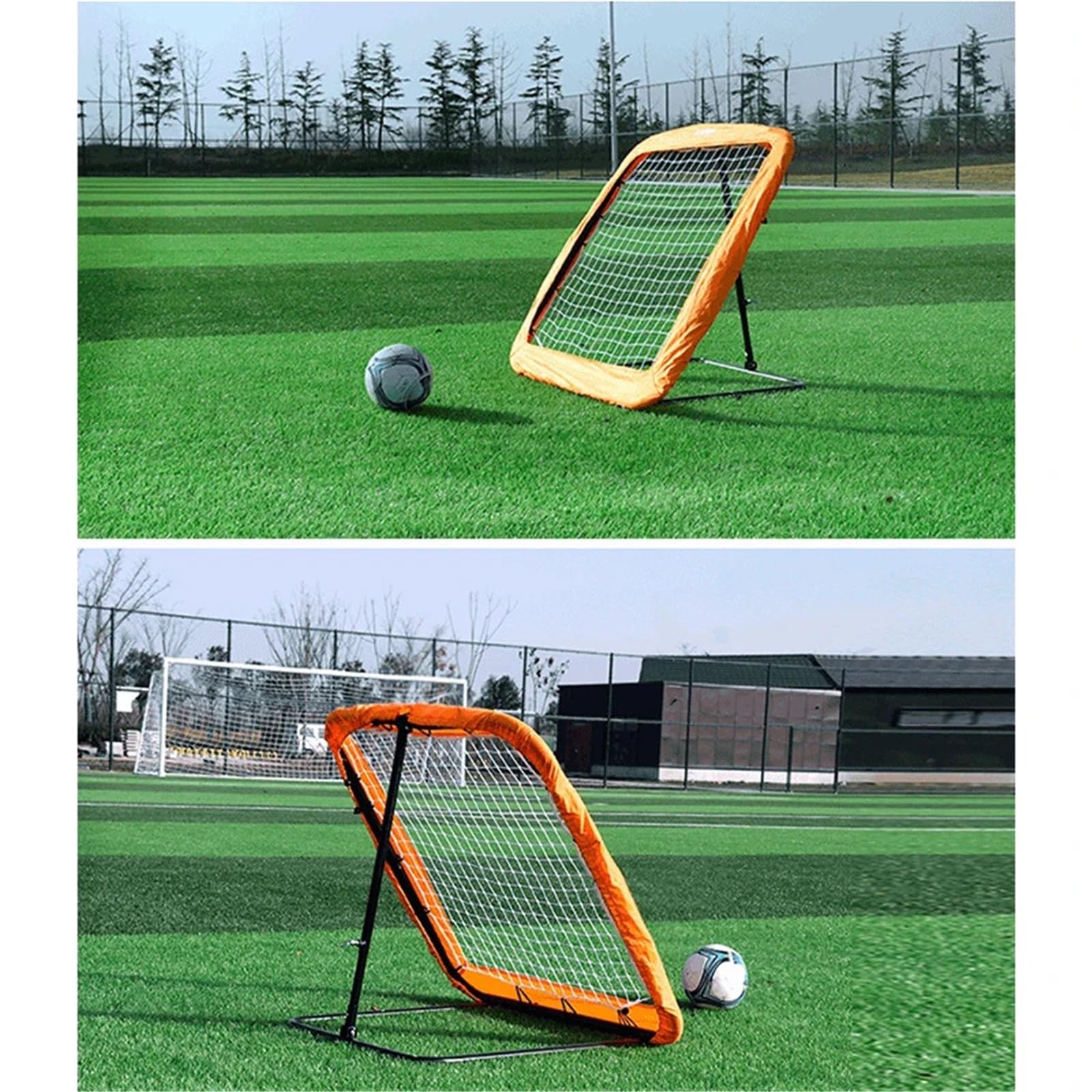 Reti da rimbalzo da calcio portatili che rimbalzano basket, pallavolo, allenamento