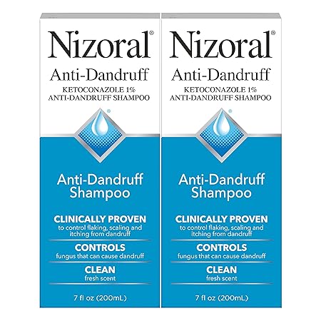 Nizoral Anti-Dandruff Shampoo, 7 Fl Oz (Pack of 2)