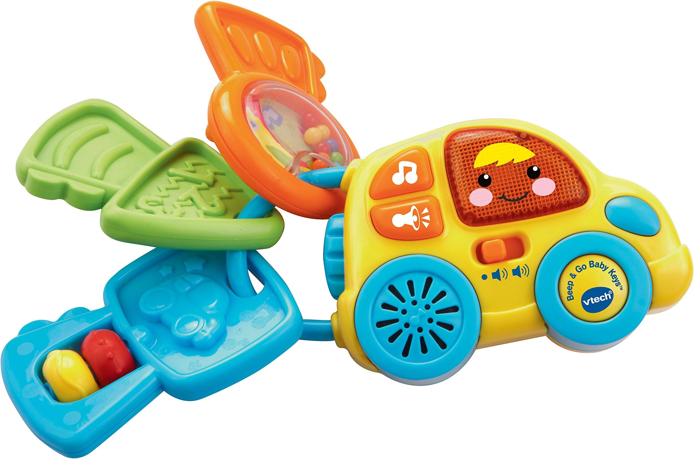 VTech Beep & Go Baby Keys, Multicolor, Beep and Go