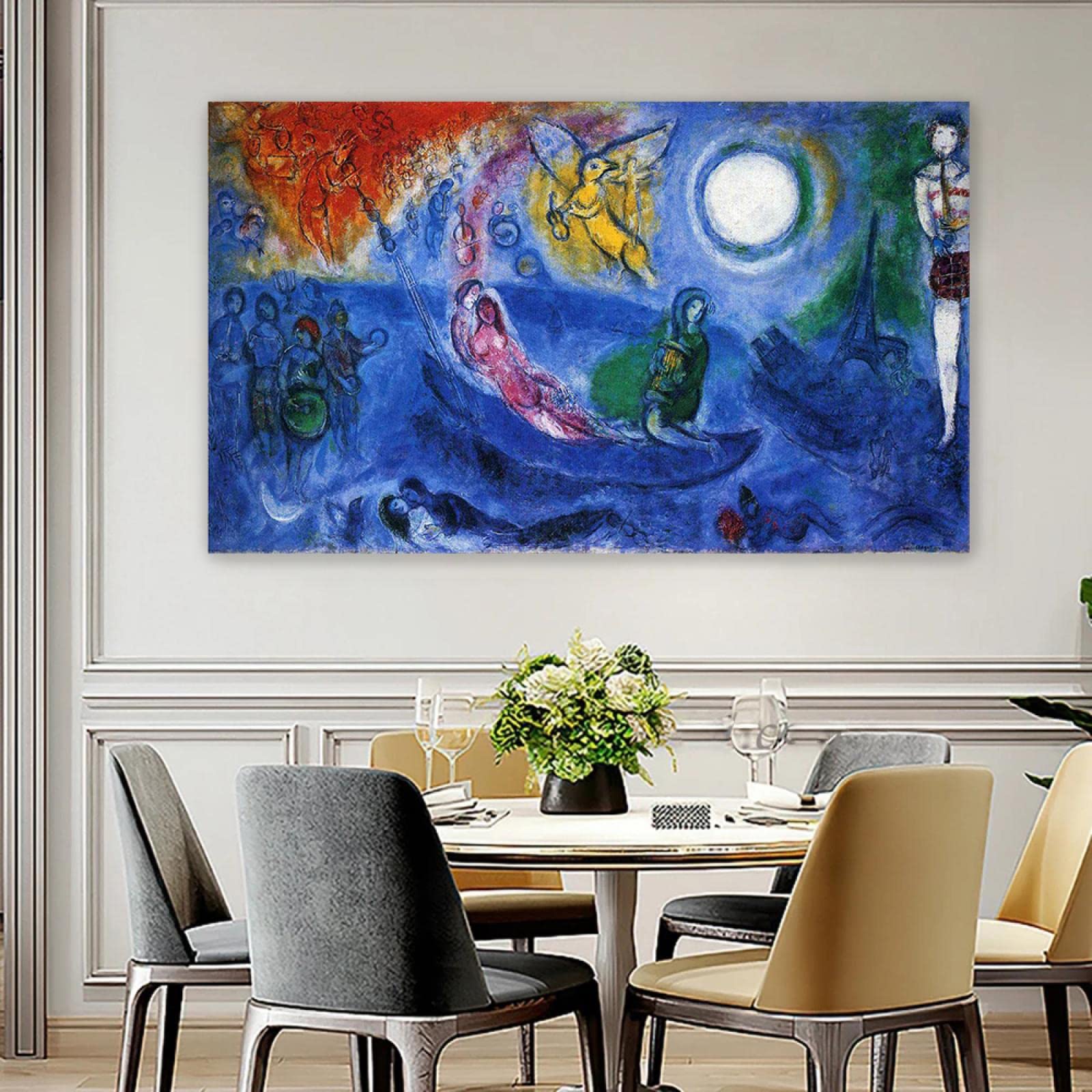 Amazon.co.jp: マルク・シャガール（コンサート） 有名な帆布印刷絵画