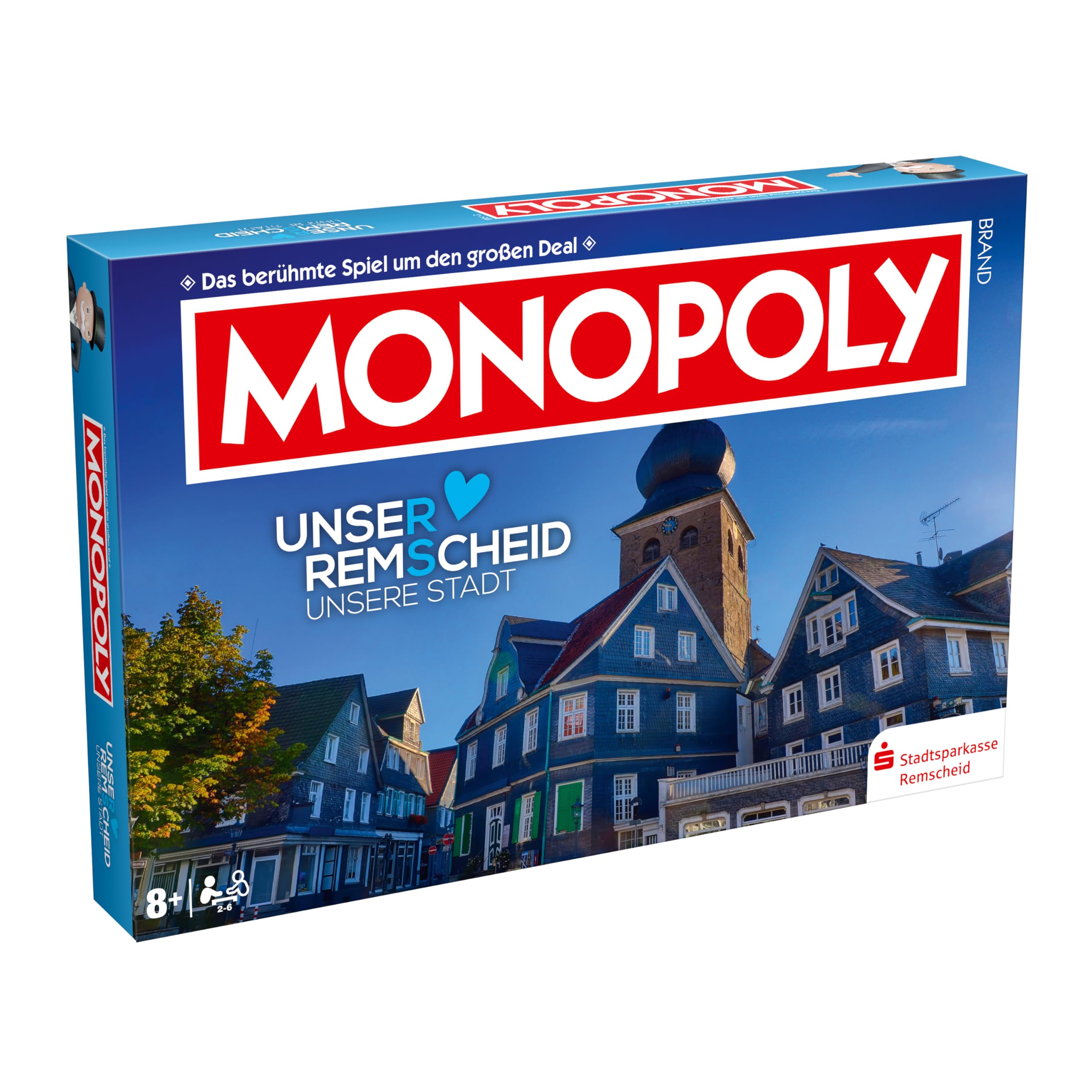 Monopoly Winning Moves Remscheid- Board Game - Age 8+ - German