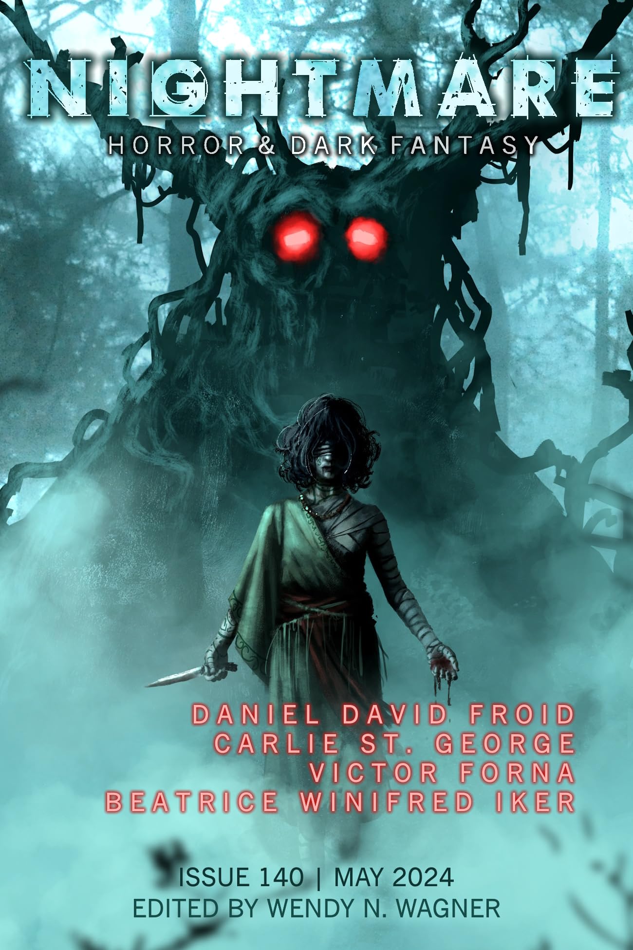 Cover of Nightmare Magazine, May 2024