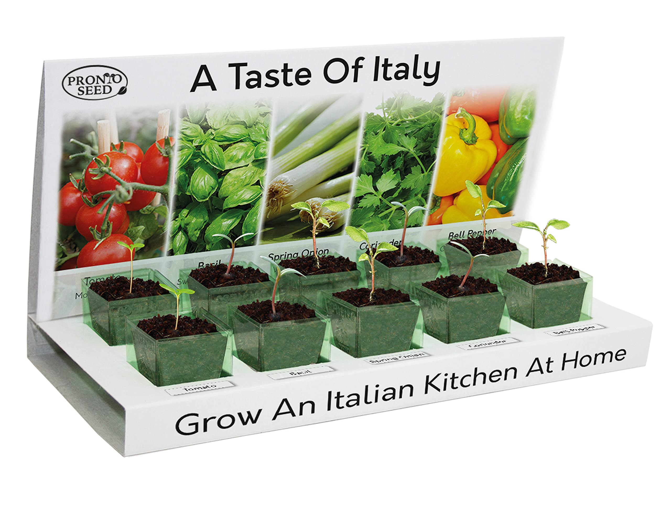 Buy Pronto Seed Grow Your Own Italian Style s and Vegetables Indoor Kit Eco Friendly 5