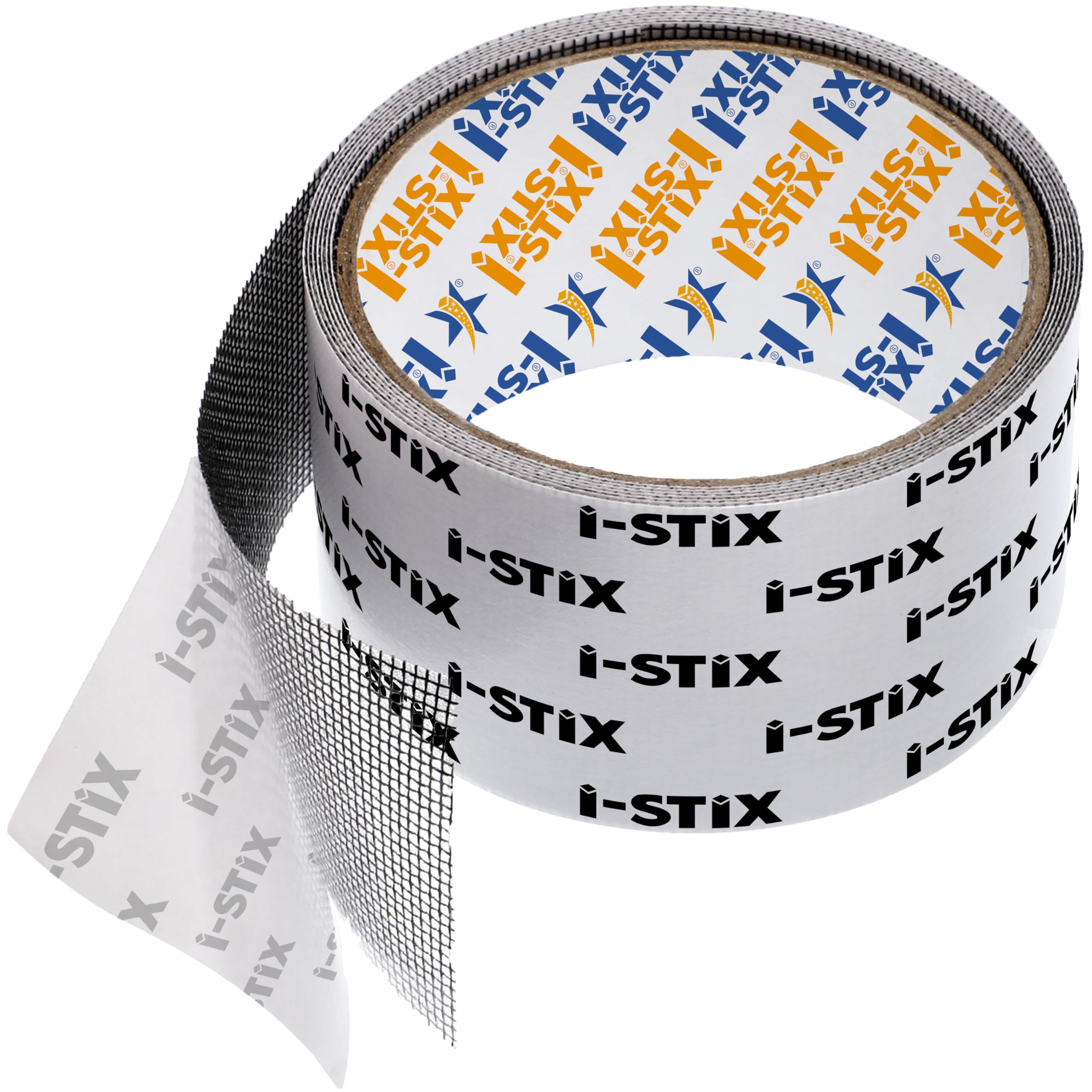i-stix | Mosquito Screen Repair Tape | 48mm x 10y | Mesh Net Tape for window and doors | Repairs Tears and Holes