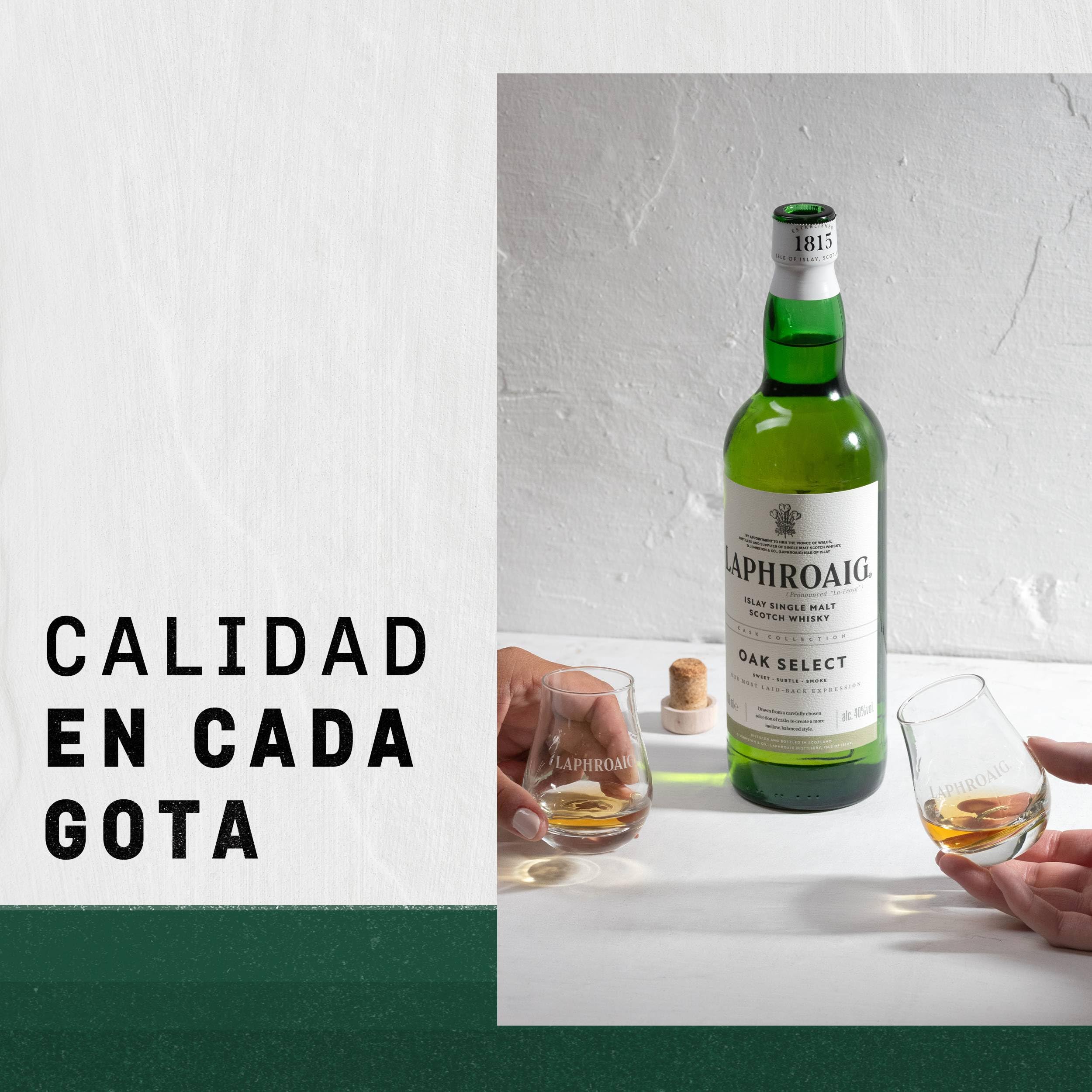 Laphroaig Oak Select Whisky Escocés Islay Single Malt 700ml