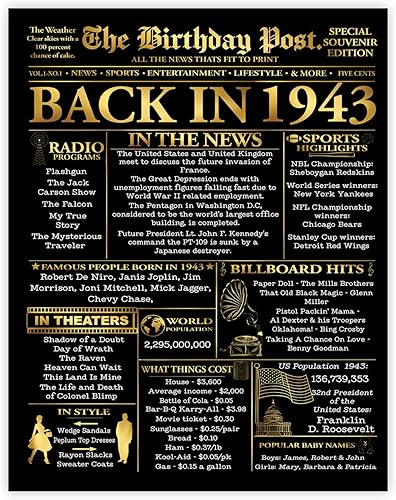 Miniatura 30 de Stuff4 Póster dorado de cumpleaños número 30 sin marco, periódico dorado nacido en 1995, feliz cumpleaños 30 para hombres y mujeres, regalos retro