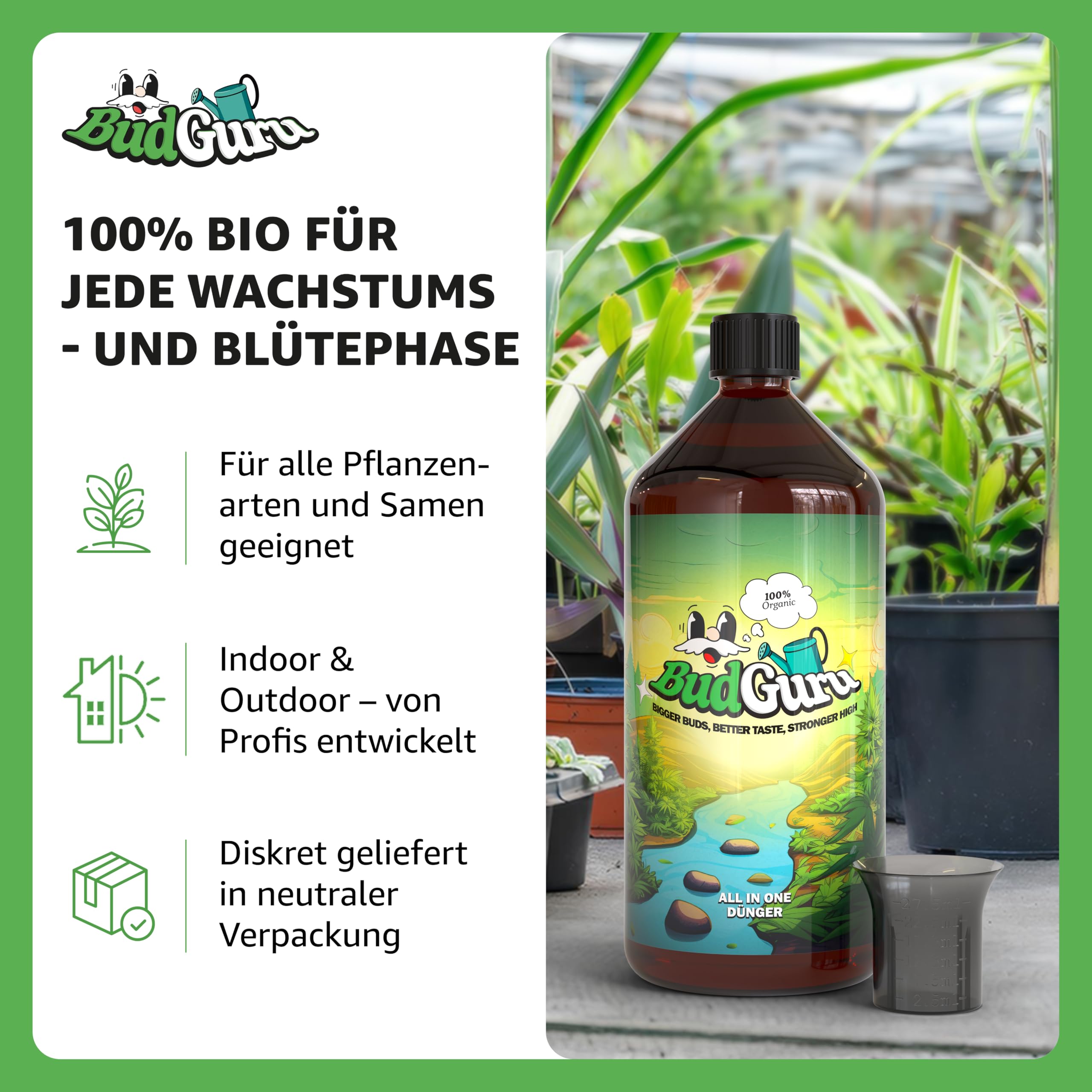 Tamaflor Profi Cannabis-Dnger BLOOM  5 Portionsbeutel Fr 50 Liter  Fr  Die Bltephase