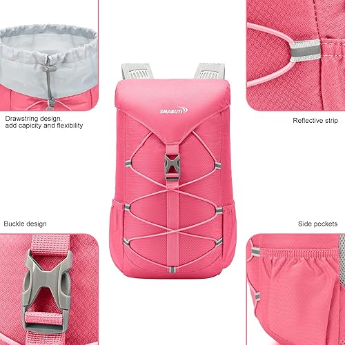 Miniatura 2 de Mochila de hidratación para niños, mochila de agua con vejiga de hidratación de 1.5 L, ligera, aislada, para festivales, raves, senderismo,