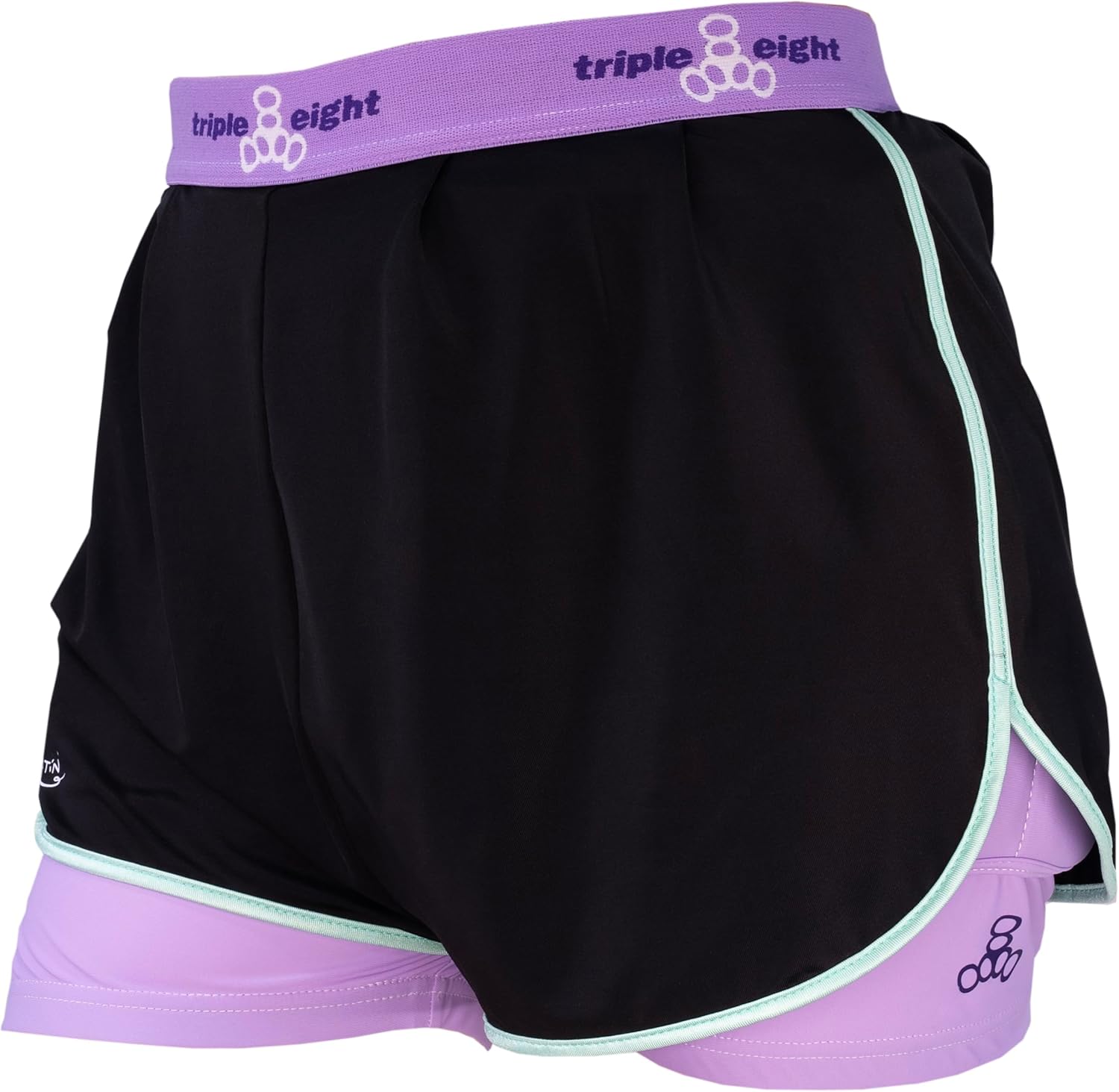 Triple Eight Bumsaver Padded Shorts, Barbi Patin Signature Edition – Ideal for Roller Skating, in-Line Skating/Rollerblading