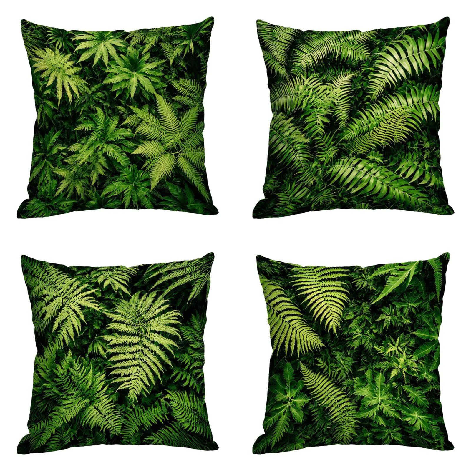 Housse de coussin en lin imperméable 40x40 haut de gamme pour extérieur
