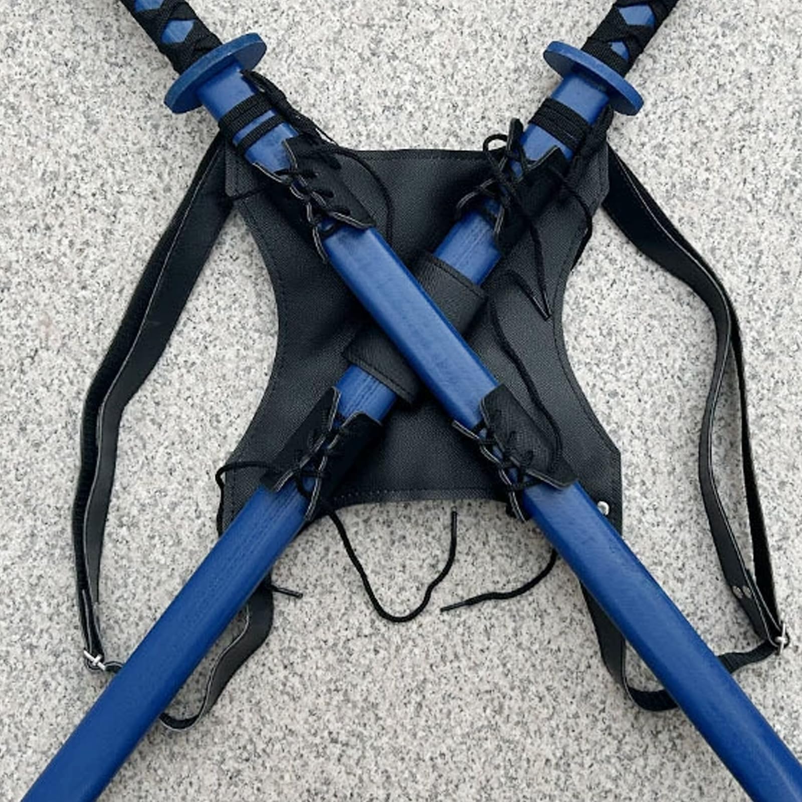 Zaino Spade Samurai WIYETY Porta Spada Katana Con Cintura | Per 2 Spade ...
