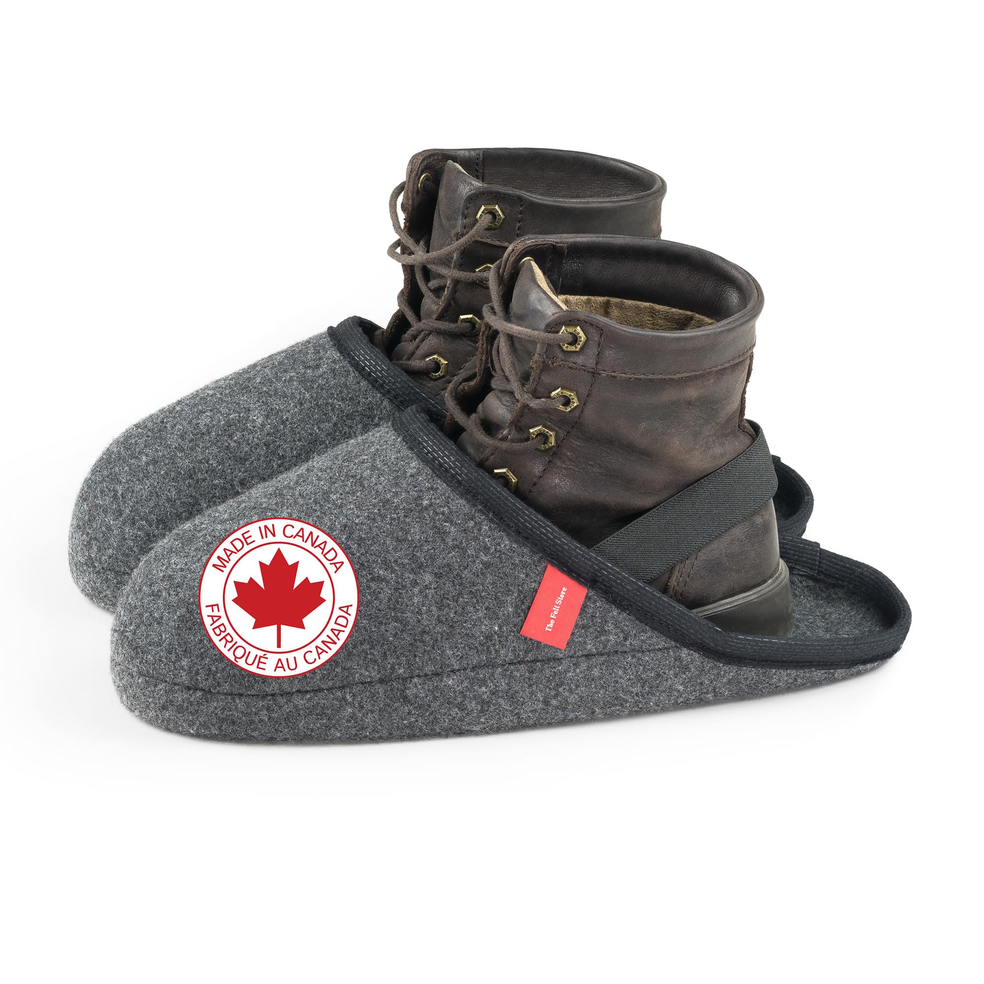 The Felt Store Indoor Overshoes for Men and Women