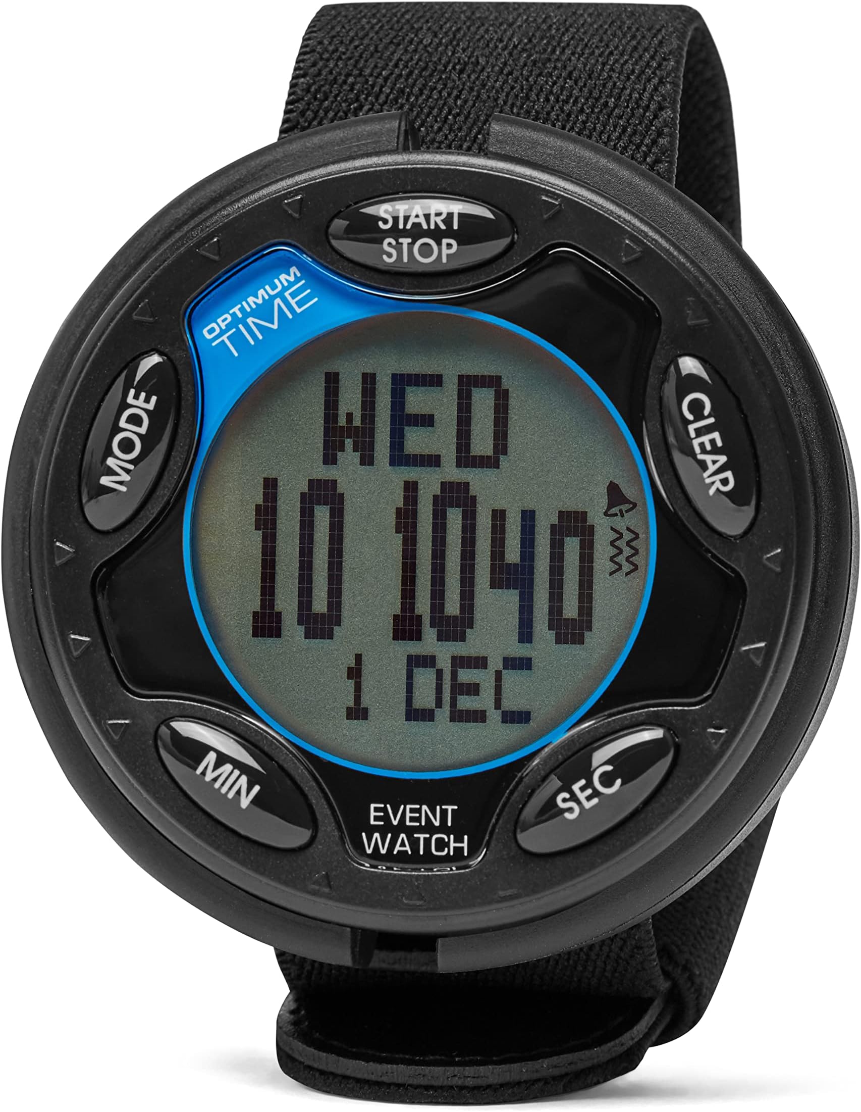 See Description Rechargeable Event Watch, Black, One Size