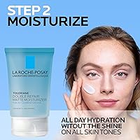 Vista 20 de La Roche-Posay Toleriane - Crema hidratante facial diaria de doble reparación, para piel grasa con ceramida y niacinamida para todos los tonos