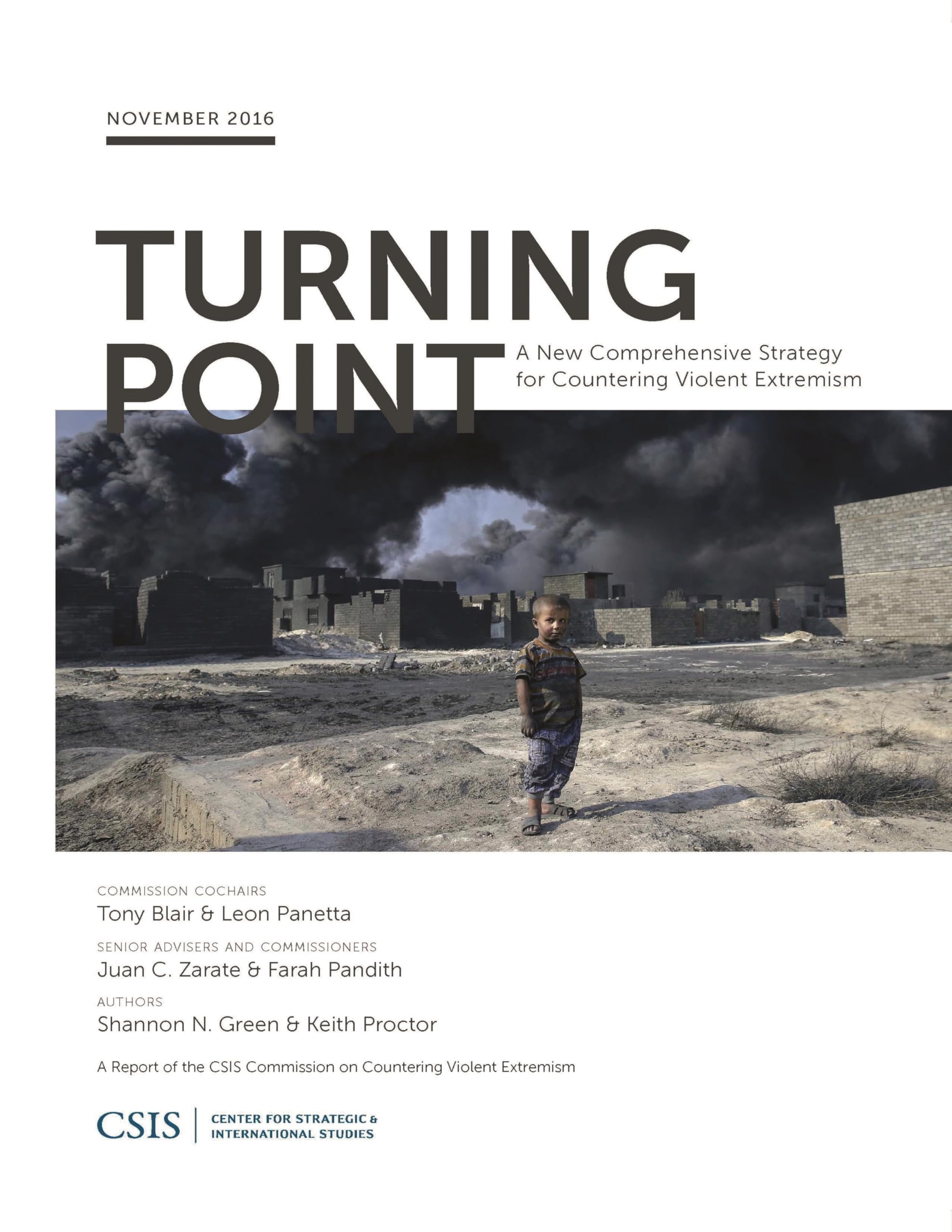 Buy Turning Point: A New Comprehensive Strategy for Countering Violent Extremism (CSIS Reports) — BookShops.in