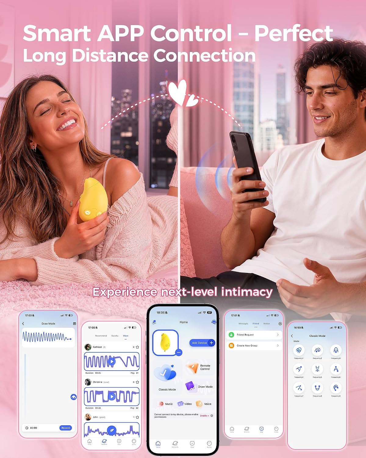 Lemon Vibrator Suction Vibrator - 2 in 1 APP Control with 9 Pulsation & Sucking Modes Nipple Anal Clitoral Stimulator, Clit Sucker, Male Female Couples Sex Toys Vibrater Adult Sex Toys & Games