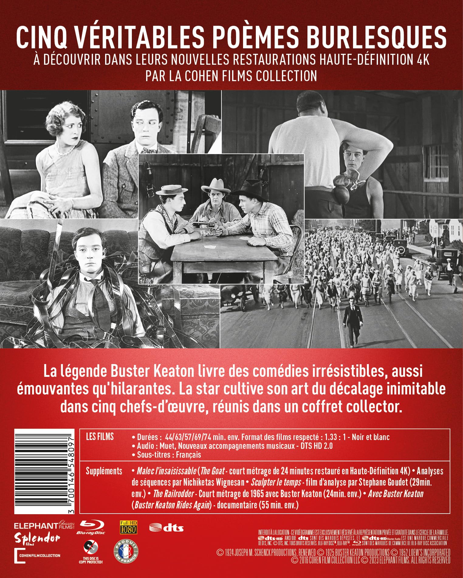 Buster Keaton - Coffret 5