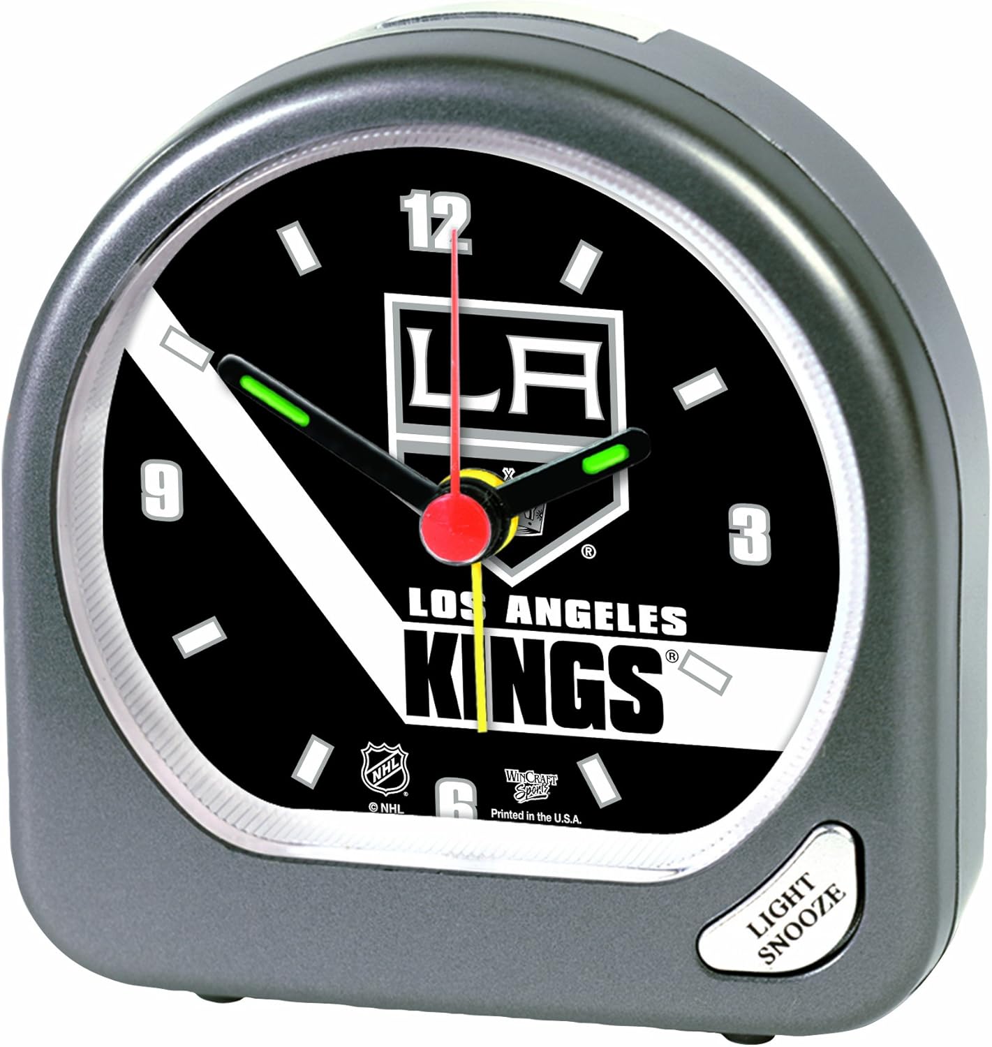 NHL Los Angeles Kings Alarm Clock Sports Fan Alarm Clocks Sports & Outdoors