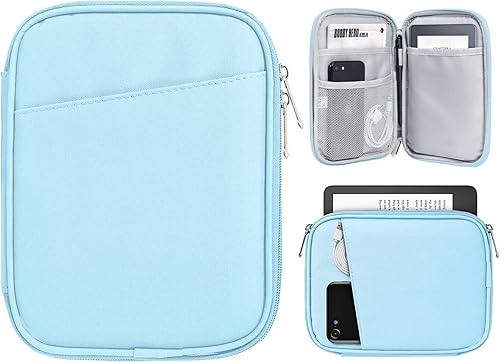 Miniatura 18 de TiMOVO Funda protectora para tablet de 6 a 7 pulgadas para Kindle Paperwhite/Colorsoft Signature Edition, funda protectora con bolsillo para Kindle