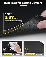 Vista 148 de 3W Alfombrillas de suelo aptas para Benz E-Class 2017-2023 TPE para todo tipo de clima, ajuste personalizado para E300, E320, E400, E350, E63, E550