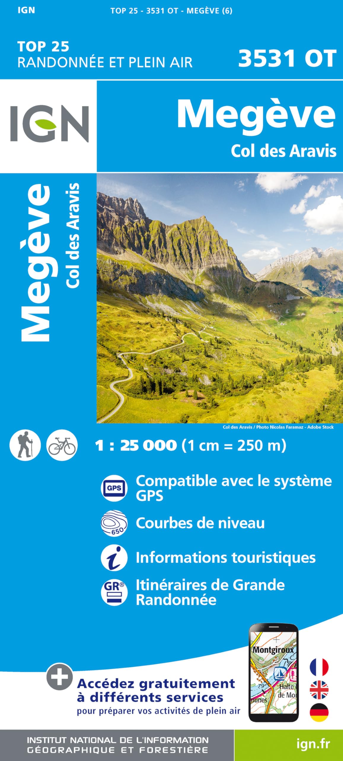 Megève / Col des Aravis (3531OT) (TOP 25)