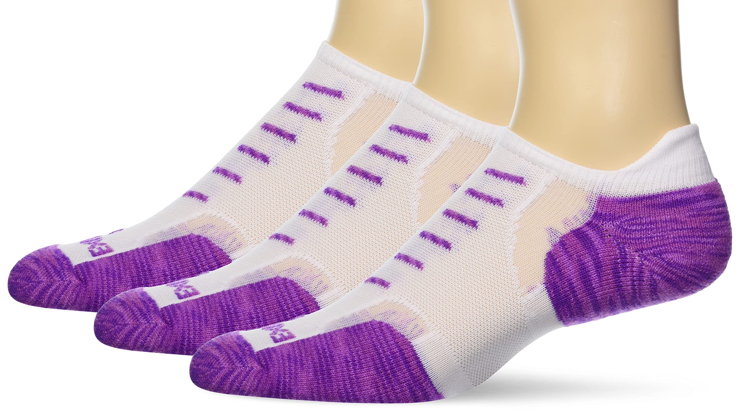 ThorlosXctu Thin Cushion Running No Show Socks