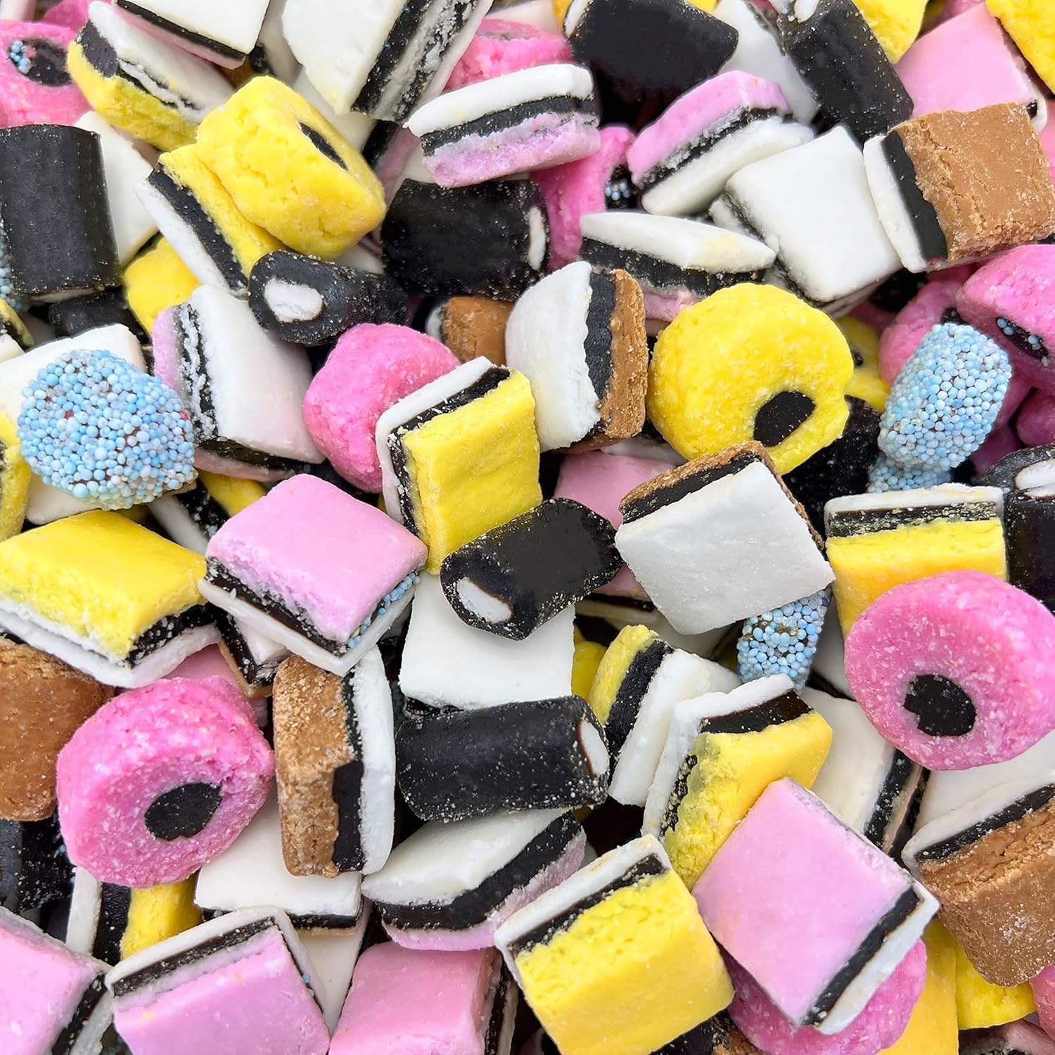 Licorice Allsorts Candy, Assorted Chewy Licorice Sweets, 2.2 lb Bulk Bag