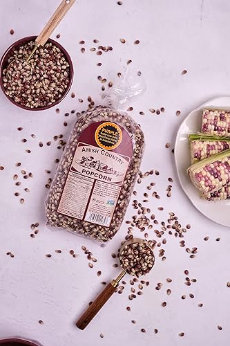 Miniatura 4 de Amish Country Popcorn  Bolsas de 2 a 2 libras - Granos morados  Anticuado, sin OMG y sin gluten