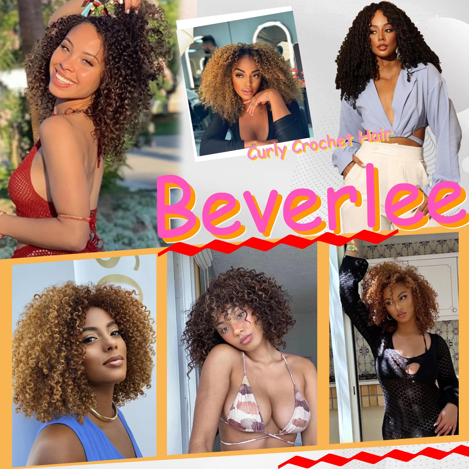 Beverlee Pre-Looped Synthetic Crochet Hair