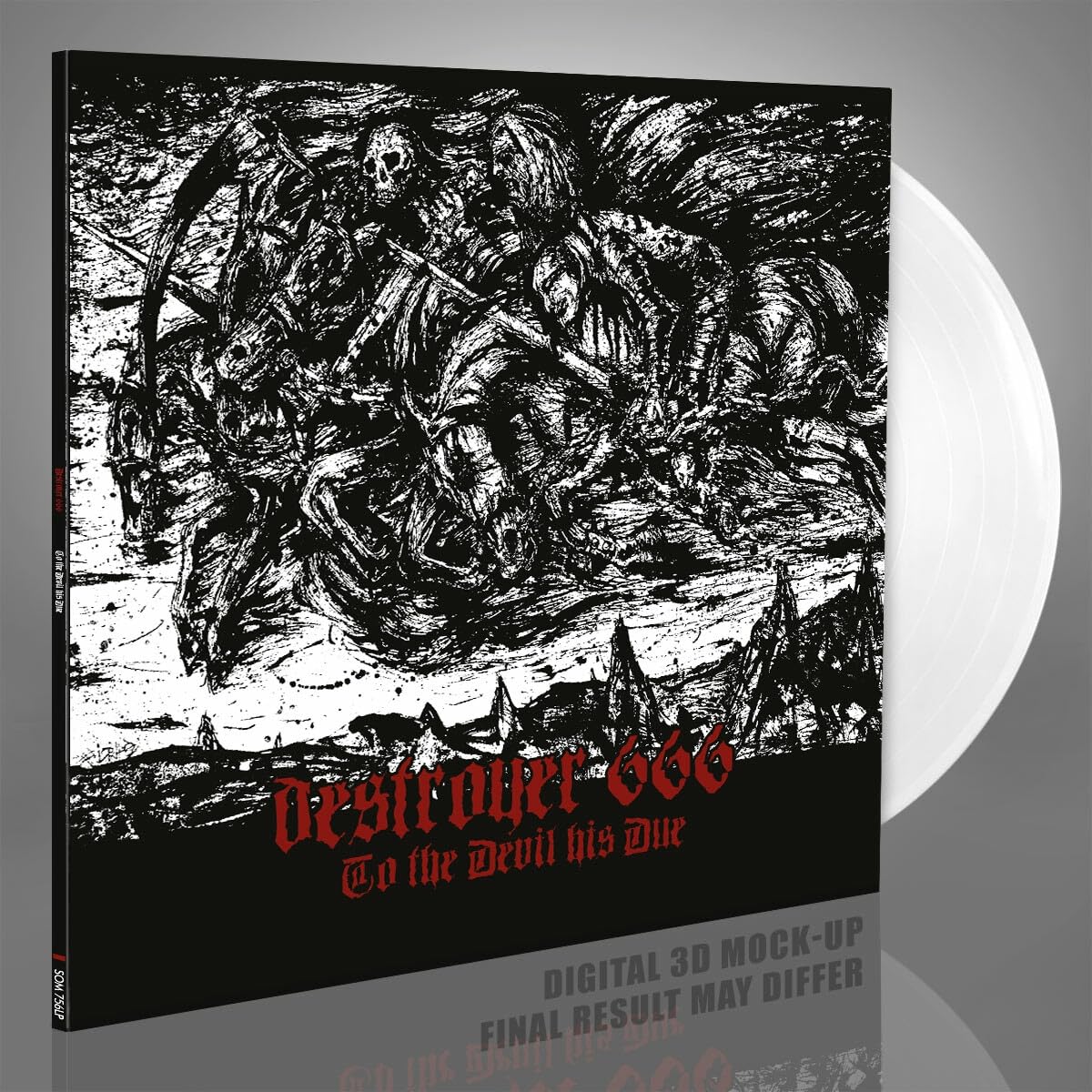 Destroyer 666 To The Devil His Due (ltd.white Vinyl) LP New 822603275612