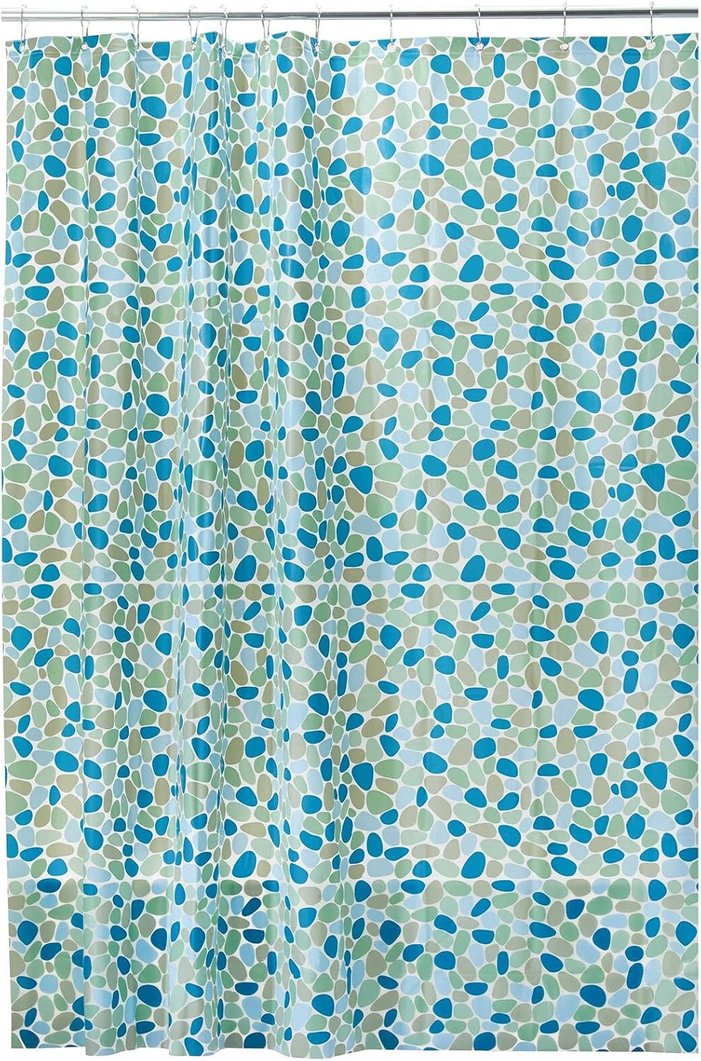 mDesign Decorative Pebble Print WaterResistant, Heavy