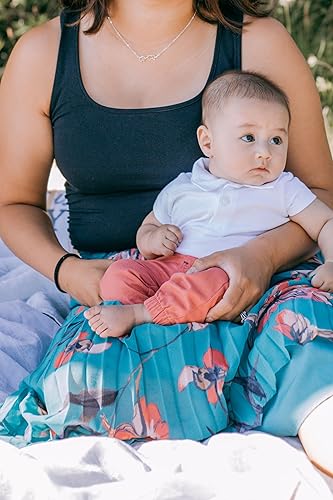 Miniatura 8 de Sterling Silver Mom and Baby Elephant Necklace. Handmade Necklaces on 18 Inch Sterling Silver Cable Chain. New Mom Gifts for Women. Expectant Mother