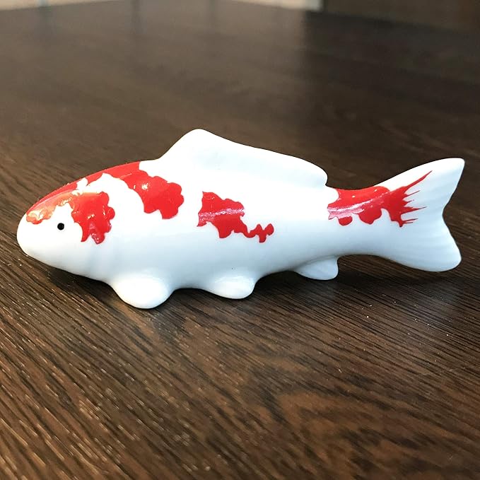 鯉の傘立て/陶器製/鯉の傘置き/置物/鯉/コイ/玄関オブジェ