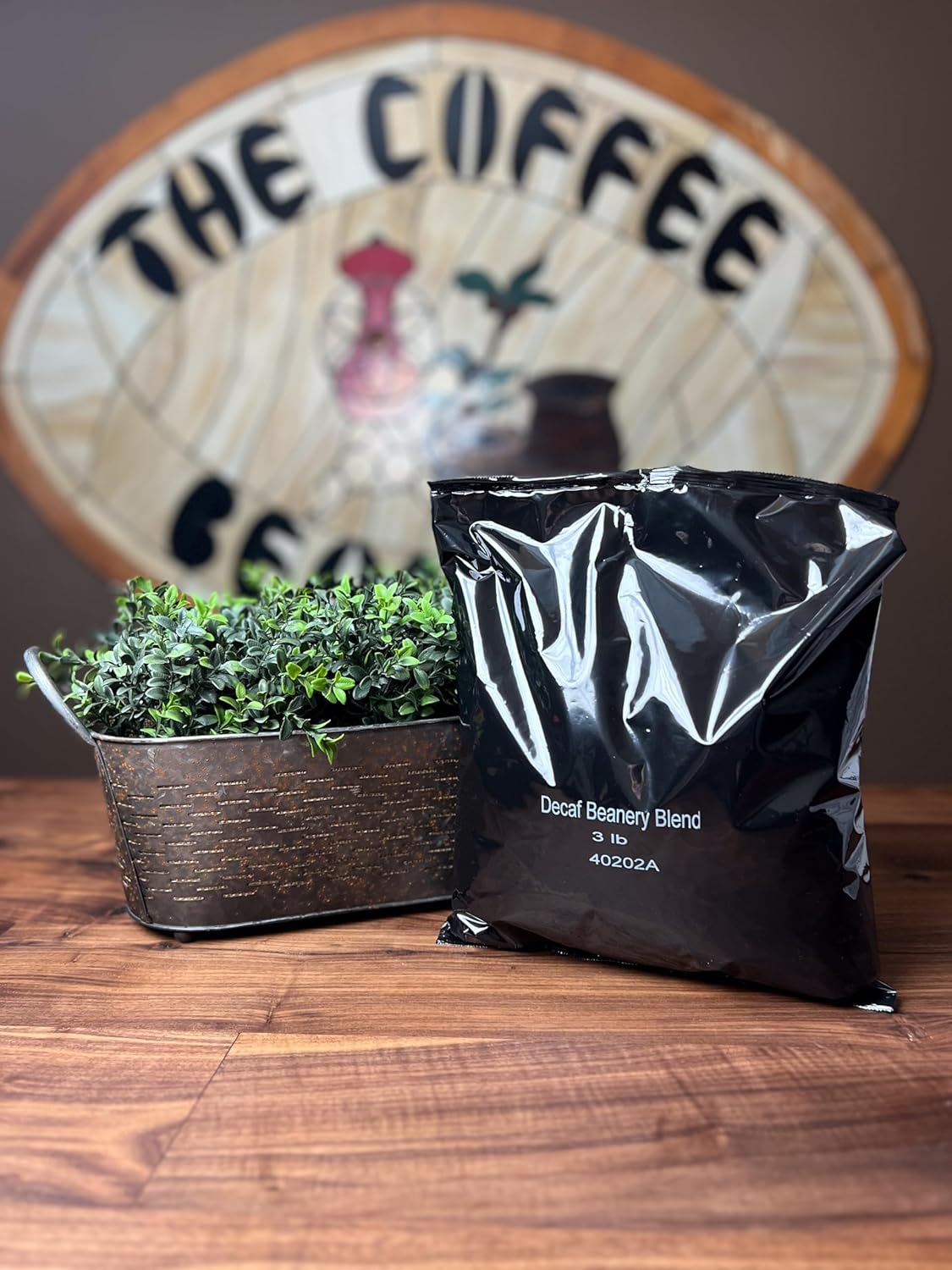 Beanery Blend Specialty SWP Decaf Coffee | 3LB Coffee (Whole Bean)