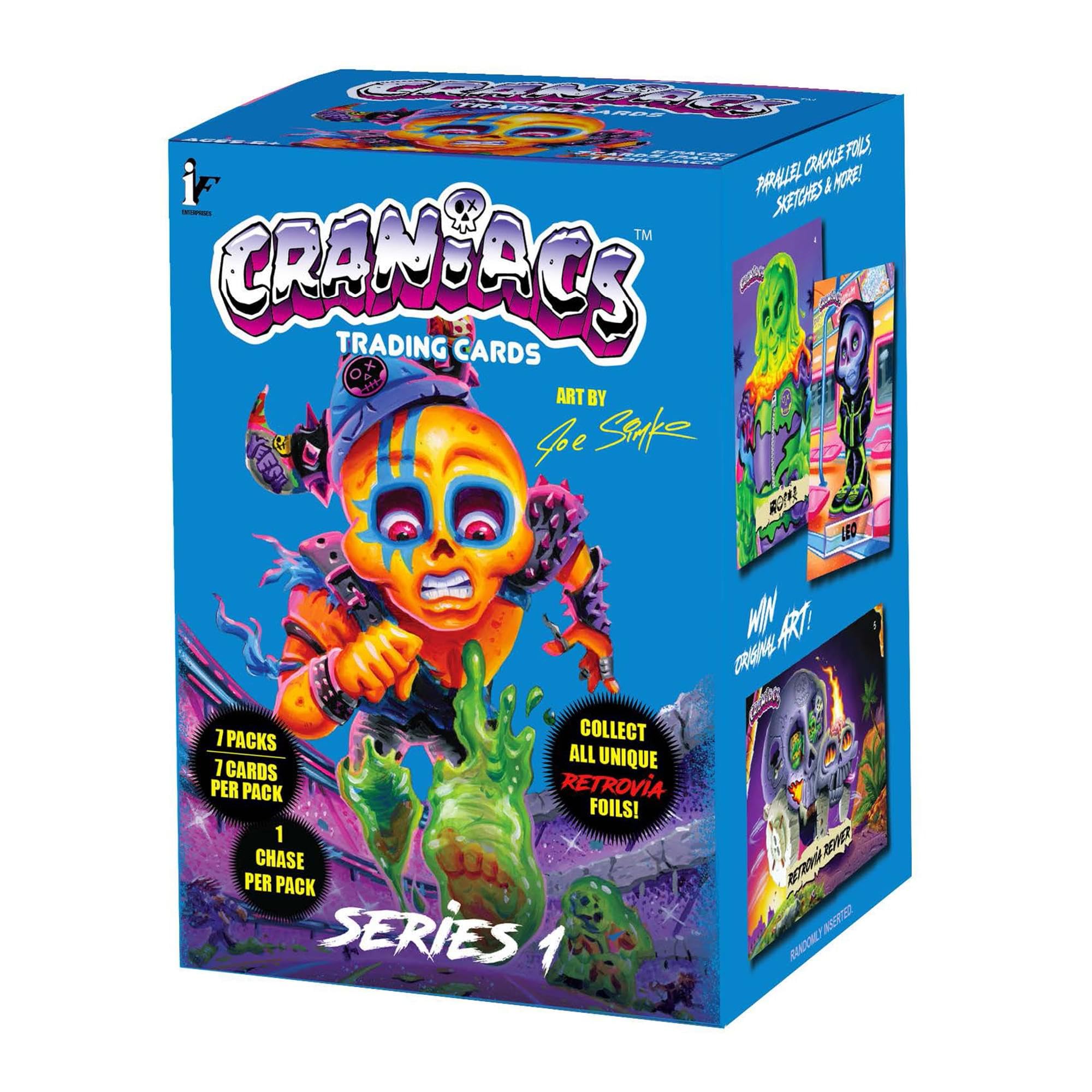 Amazon.com: Craniacs Trading Cards Series One Blaster Box | 7