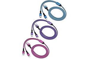 3Pack Lightning and USB-C 2-in-1 for Phone