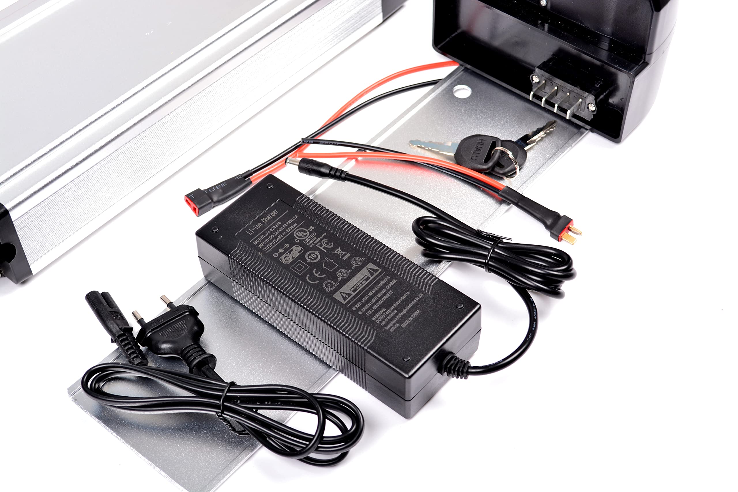 AFTERTECH 36volt 12Ah KIT PACCO BATTERIA AL LITIO 36v 12Ah D2