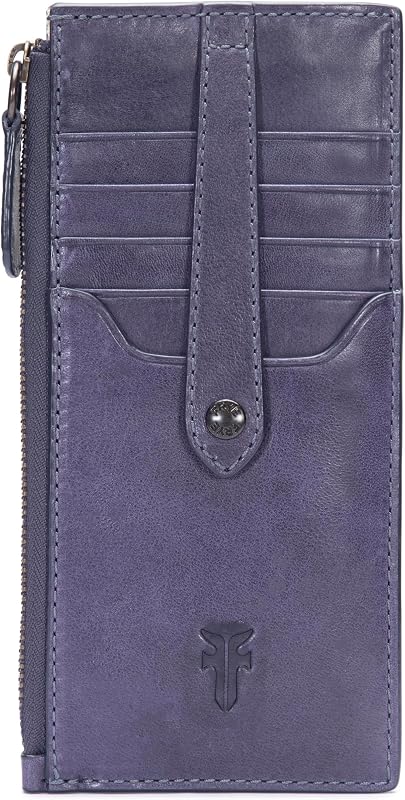 Frye Melissa Snap Card Wallet para mujer, diseño elegante con soporte y ranuras, compacto para bolso