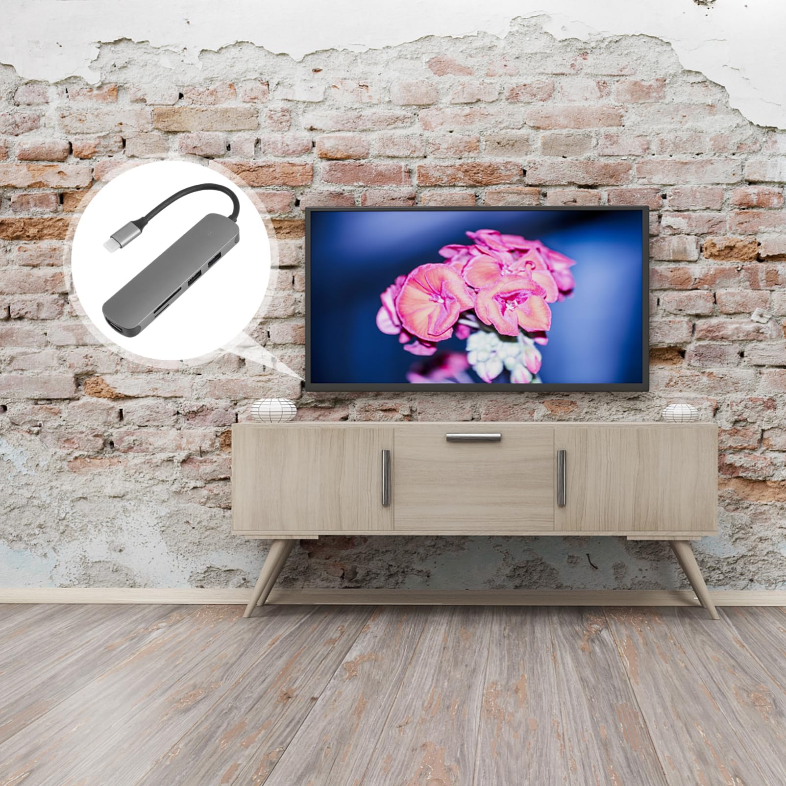OSALADI 3pezzi Hub Usb Con Porte Per Laptop e Smartphone Adattatore Di Trasferimento Dati Espansione Multifunzionale Per Accessori Computer