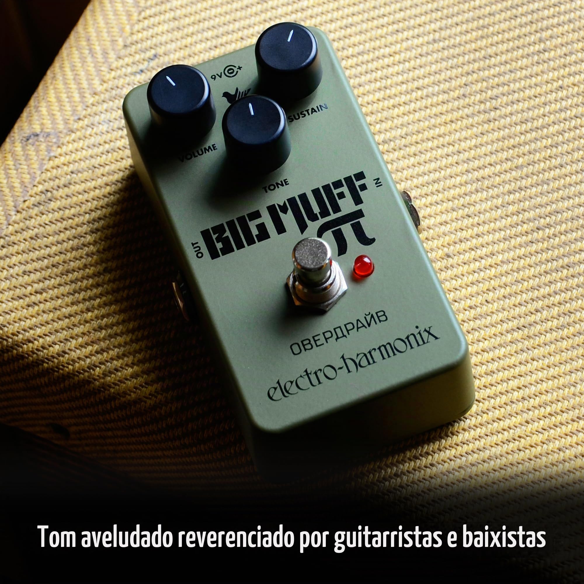 Pedal Electro-Harmonix Green Russian Big Muff PI Distortion