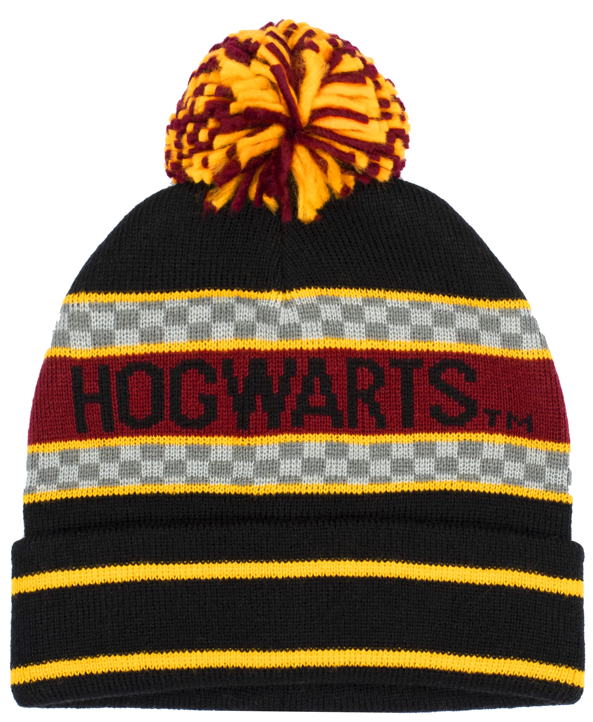 Harry Potter - Children's Winter Hat - Black Hogwarts Woolly Beanie Hat - One Size Fits 8-14 Years - Official Merchandise