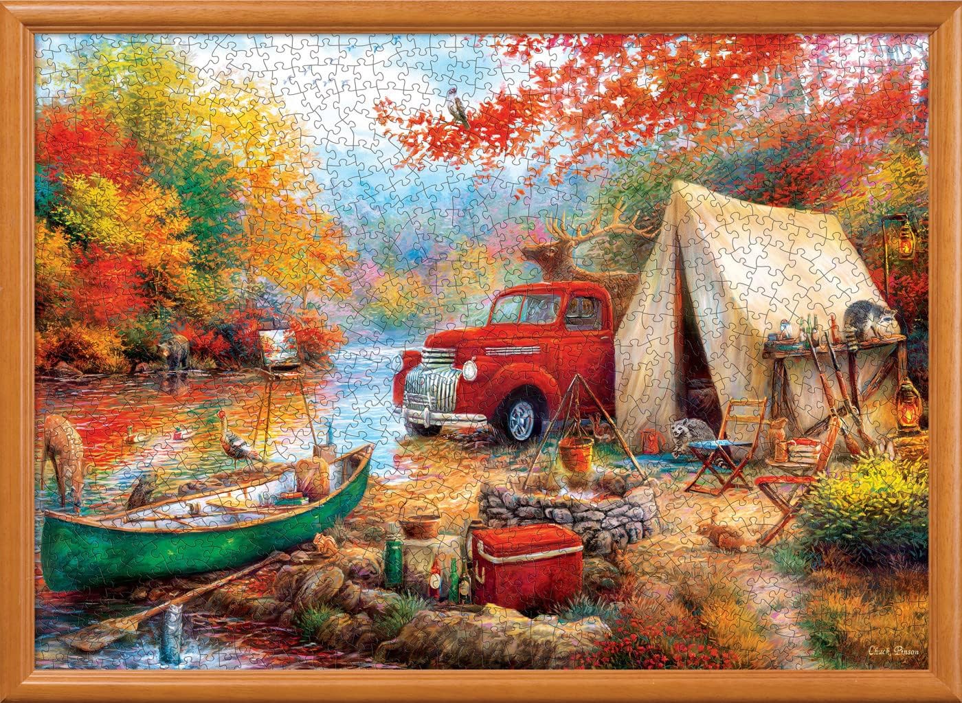 MasterPieces 1000 Piece Jigsaw Puzzle for Adults, Family, or Youth - Share The Outdoors - 19.25"x26.75"