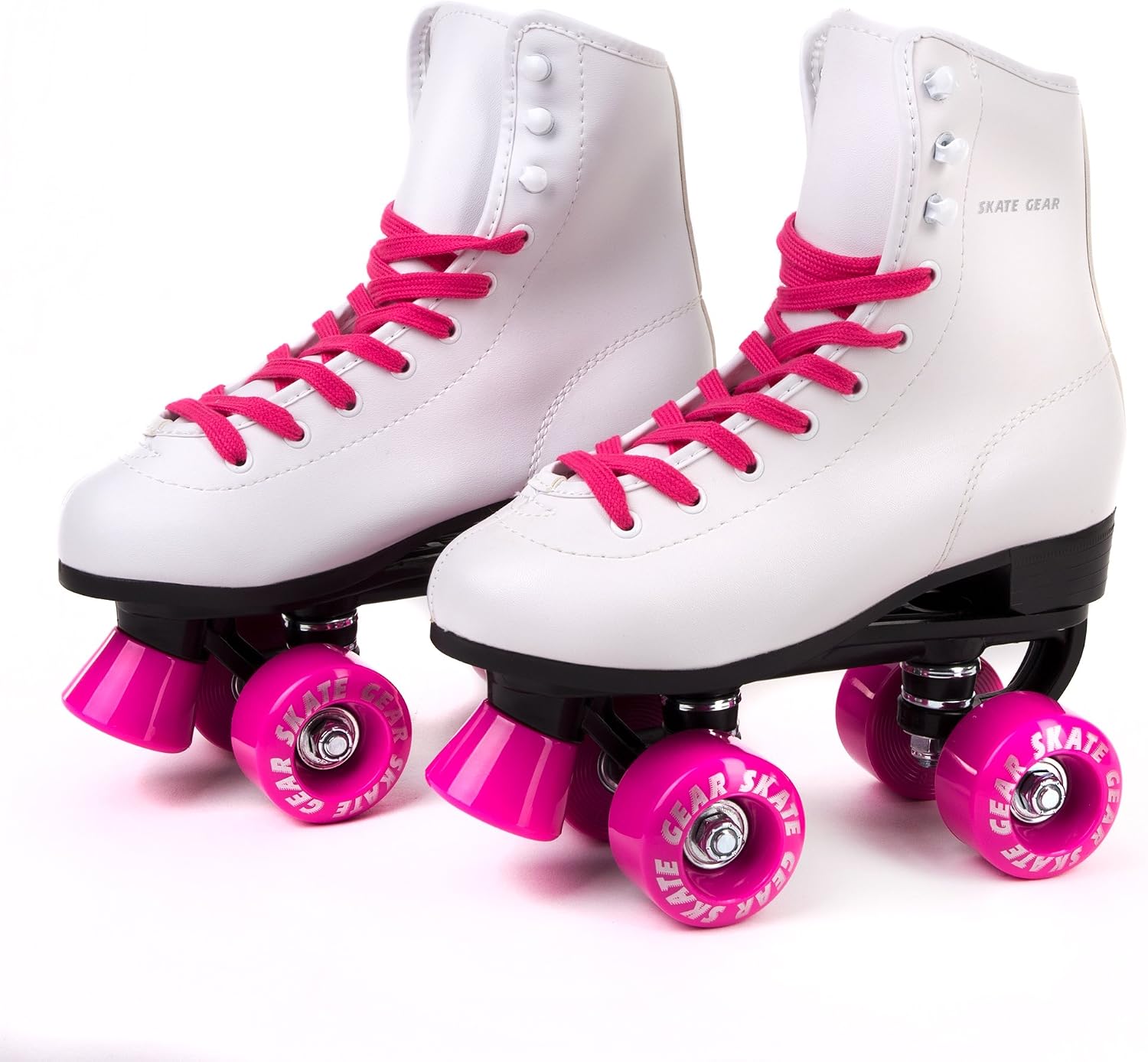 C SEVEN C7skates Soft Faux Leather Quad Roller Skates