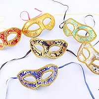 Vista 5 de Máscaras vintage para mascarada, máscaras de Mardi Gras, máscaras venecianas, unisex