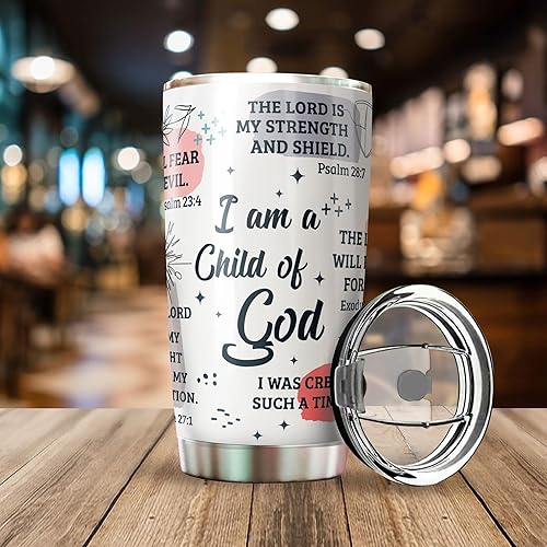 Miniatura 3 de Vaso cristiano  Regalos para mujeres cristianas en Navidad  Taza cristiana  Taza cristiana  Vaso de emergencia bíblica  Vaso de café motivacional